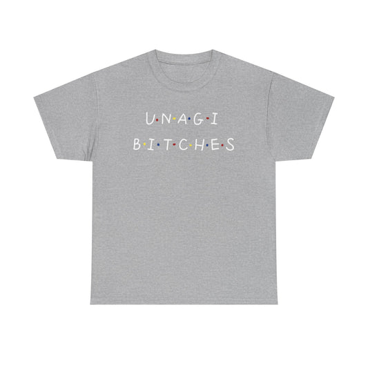 Unagi Bitches Graphic Tee — Funny Sushi-Inspired Quote T-Shirt