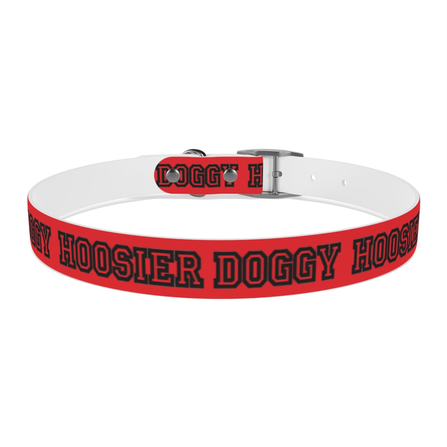 Copy of Dog Collar - Hoosier Doggy IU Colors Hoosiers