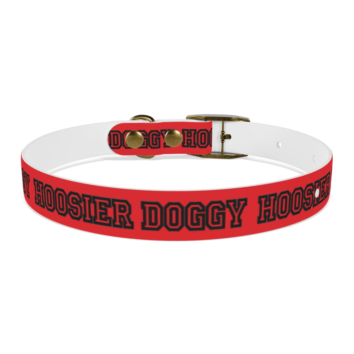 Copy of Dog Collar - Hoosier Doggy IU Colors Hoosiers