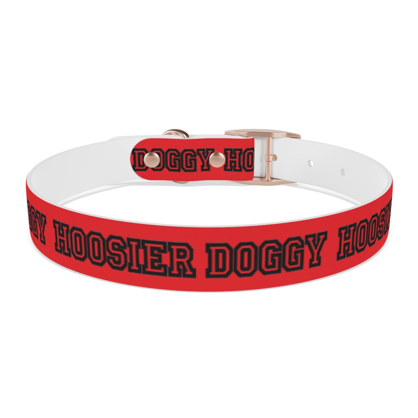 Copy of Dog Collar - Hoosier Doggy IU Colors Hoosiers