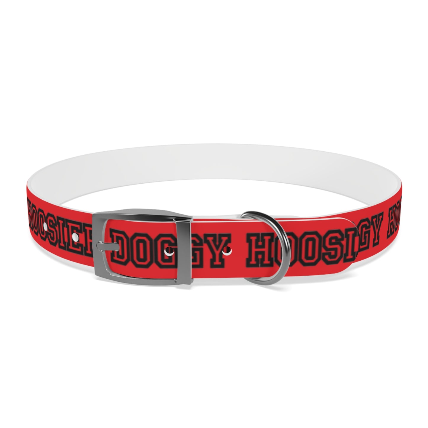 Copy of Dog Collar - Hoosier Doggy IU Colors Hoosiers
