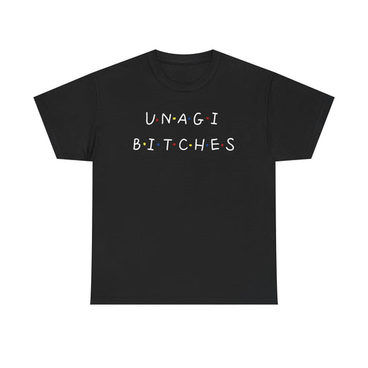 Unagi Bitches Graphic Tee — Funny Sushi-Inspired Quote T-Shirt