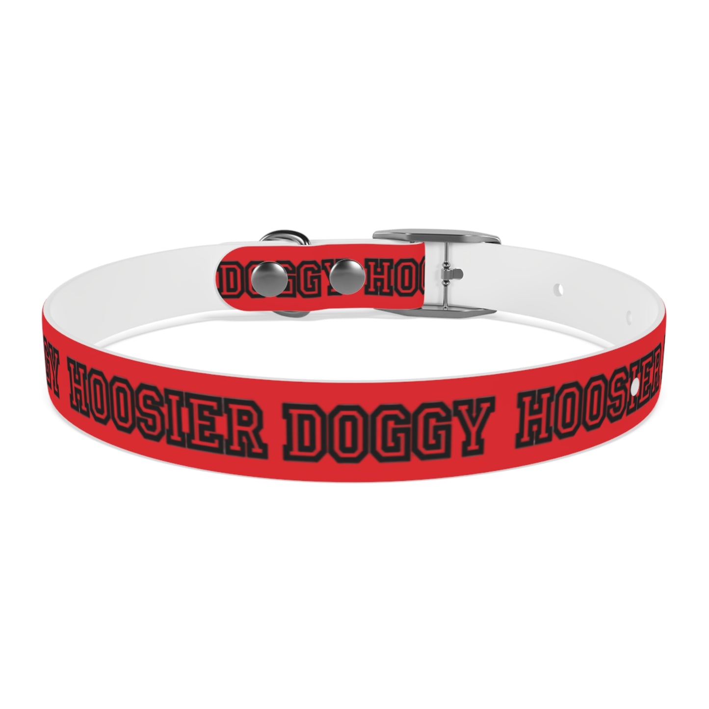 Copy of Dog Collar - Hoosier Doggy IU Colors Hoosiers