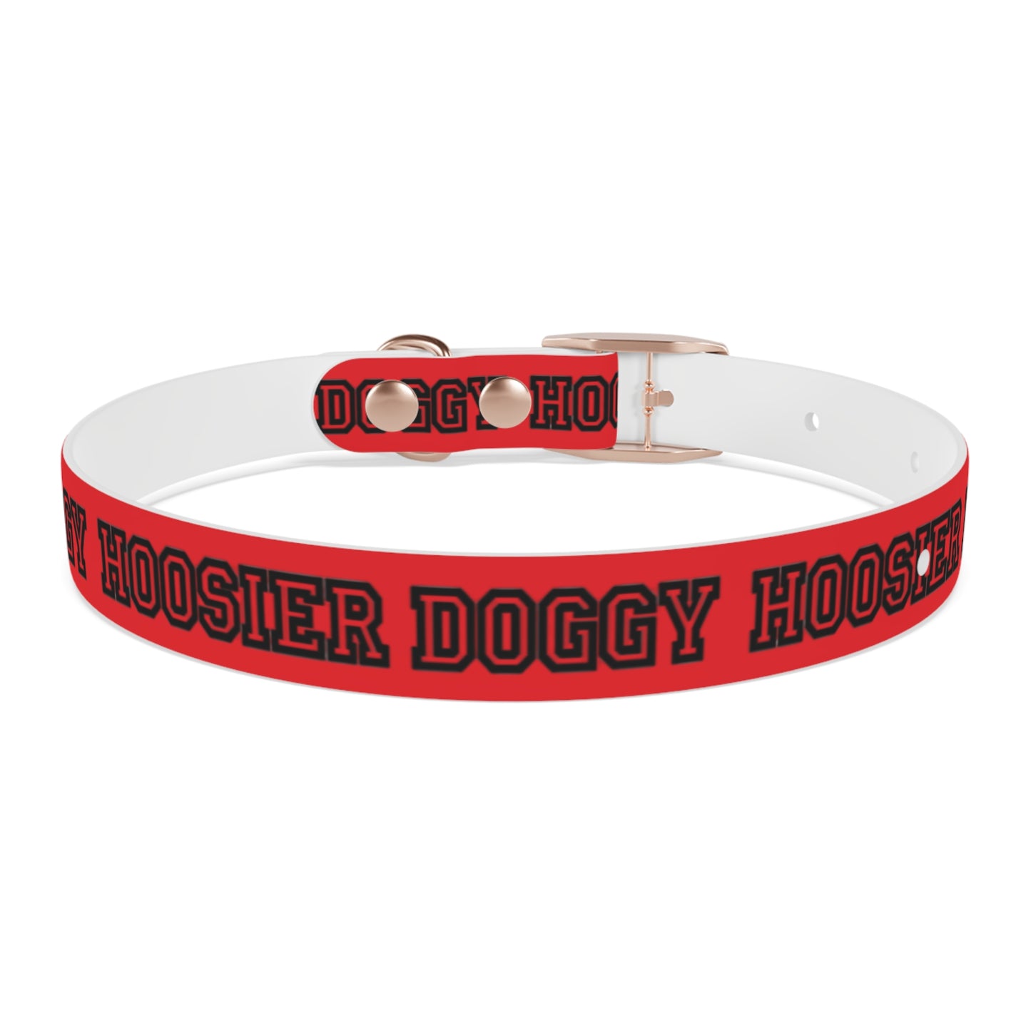 Copy of Dog Collar - Hoosier Doggy IU Colors Hoosiers