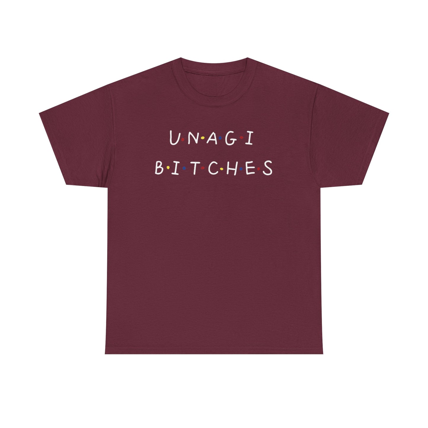 Unagi Bitches Graphic Tee — Funny Sushi-Inspired Quote T-Shirt