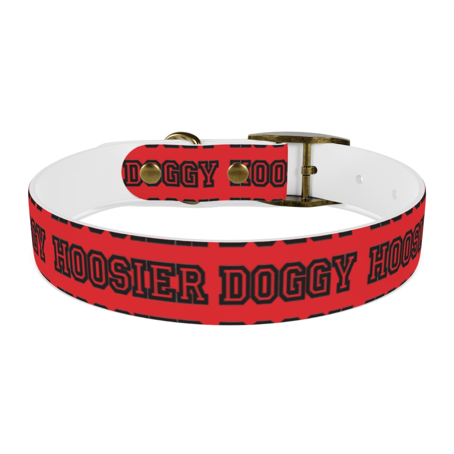 Copy of Dog Collar - Hoosier Doggy IU Colors Hoosiers