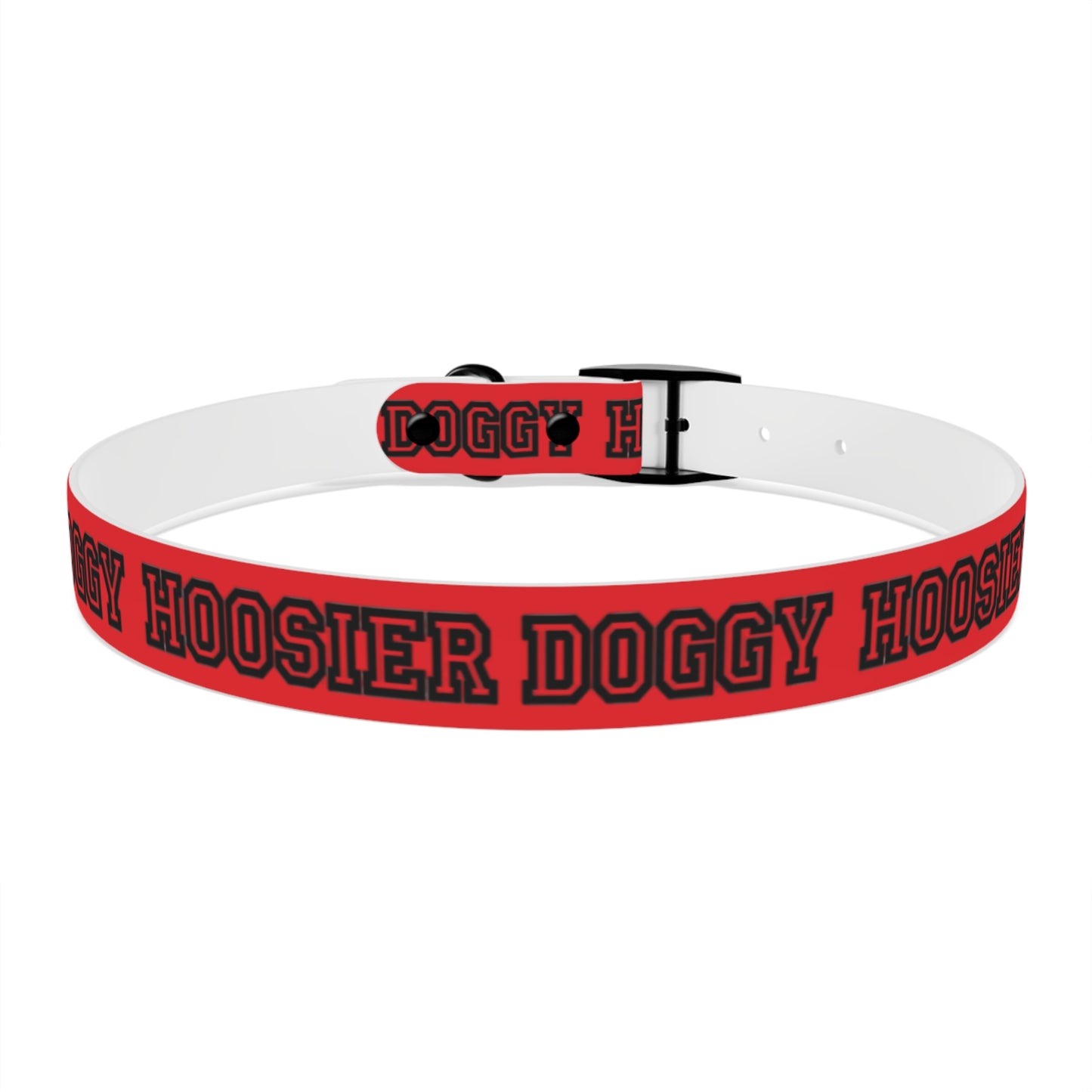 Copy of Dog Collar - Hoosier Doggy IU Colors Hoosiers