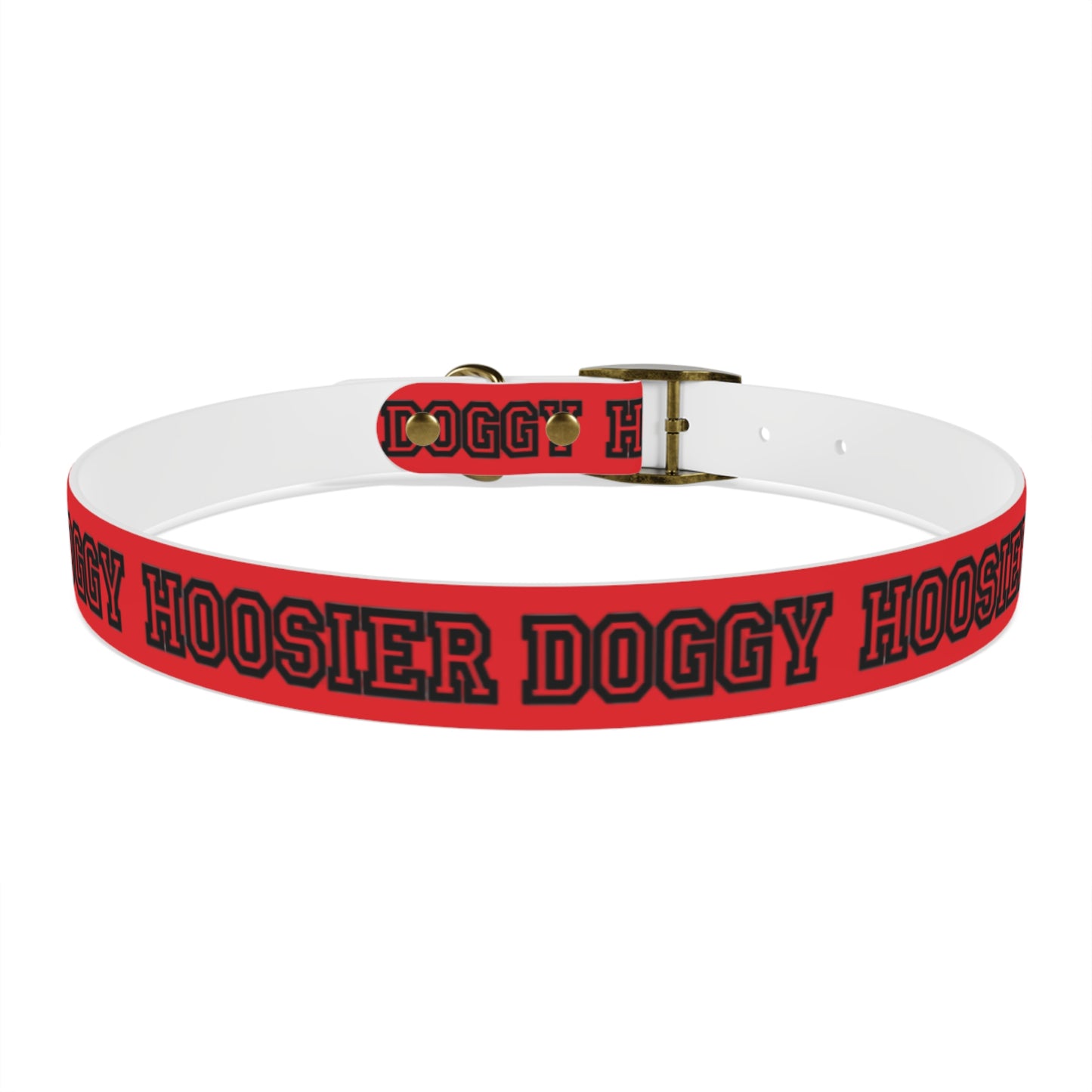 Copy of Dog Collar - Hoosier Doggy IU Colors Hoosiers