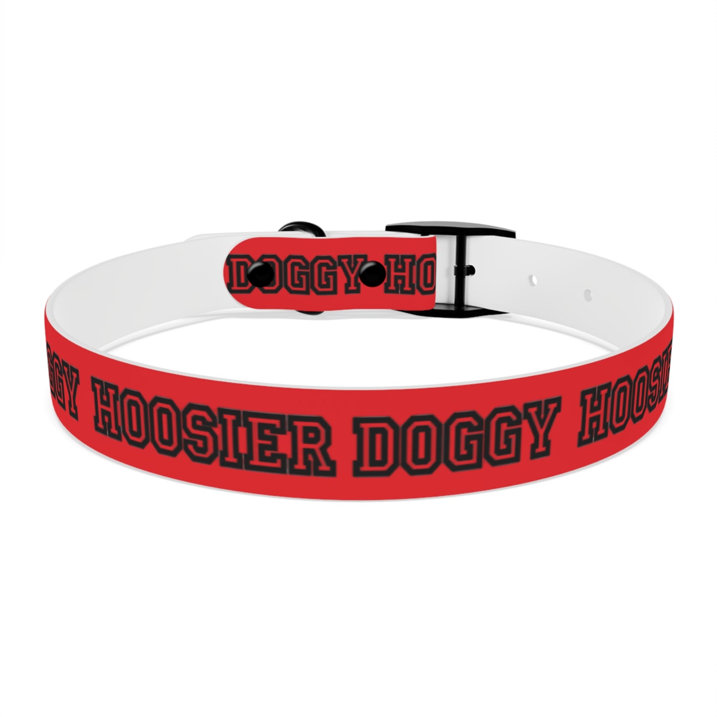 Copy of Dog Collar - Hoosier Doggy IU Colors Hoosiers