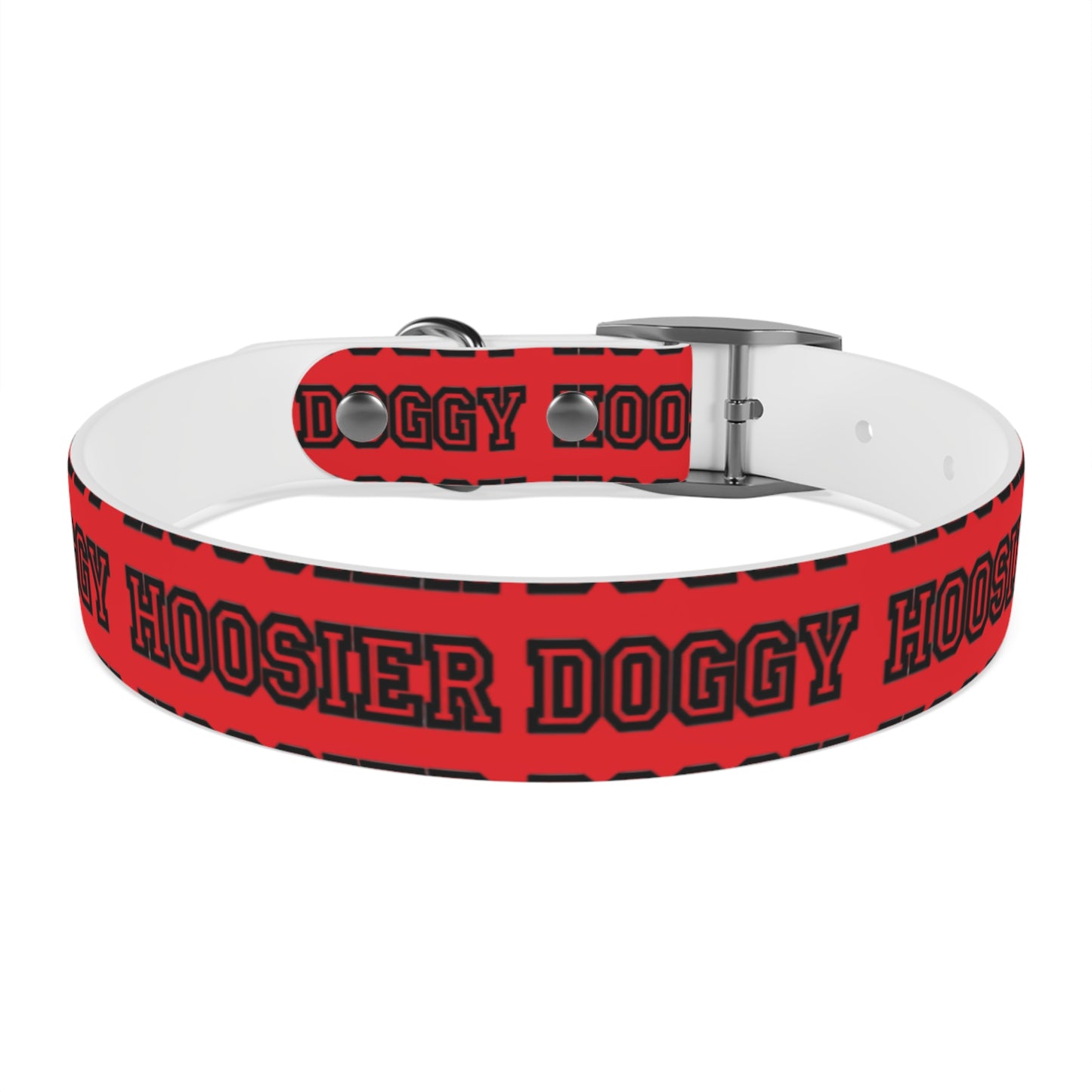 Copy of Dog Collar - Hoosier Doggy IU Colors Hoosiers
