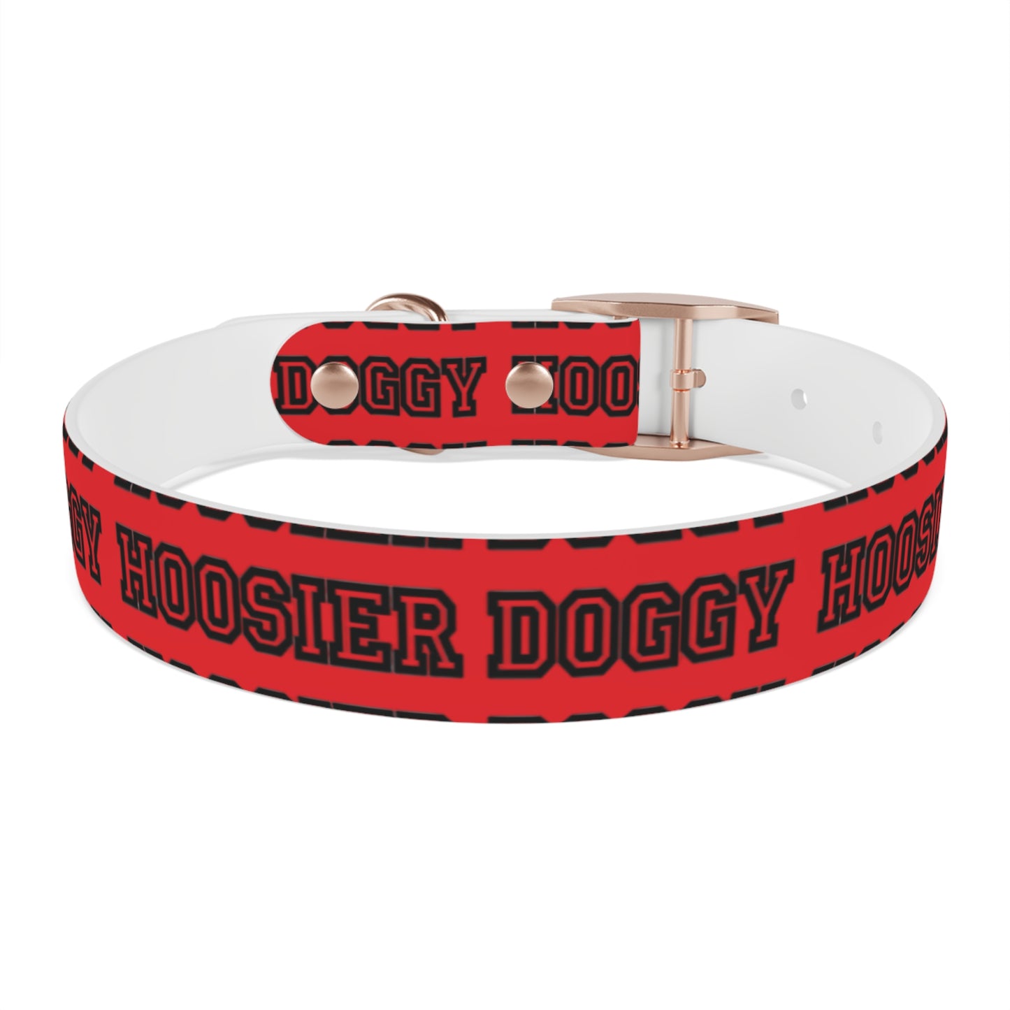 Copy of Dog Collar - Hoosier Doggy IU Colors Hoosiers