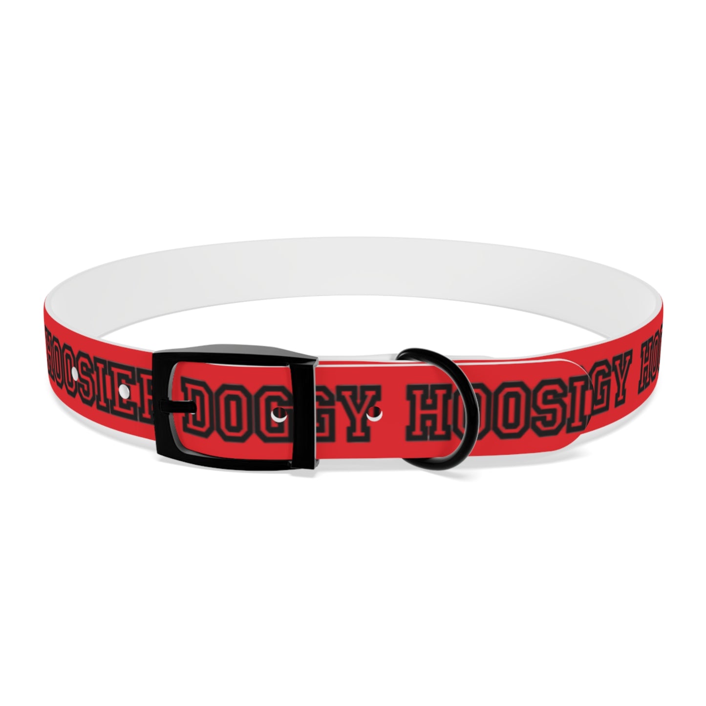 Copy of Dog Collar - Hoosier Doggy IU Colors Hoosiers
