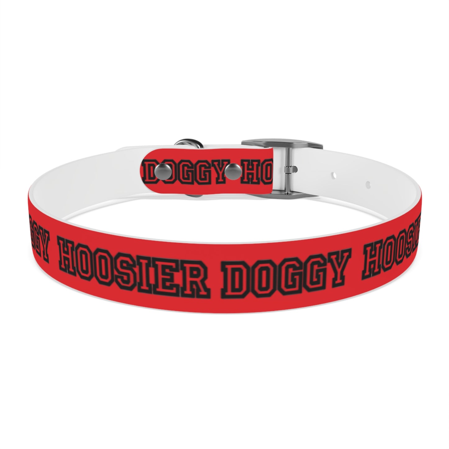 Copy of Dog Collar - Hoosier Doggy IU Colors Hoosiers