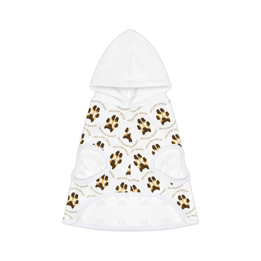 Yellow Snow Mutton Ranch Pet Hoodie, Stylish Dog Apparel, Cozy Pet Wear, Animal Lover Gift, Pet Fashion, Dog Costume for All Occasions