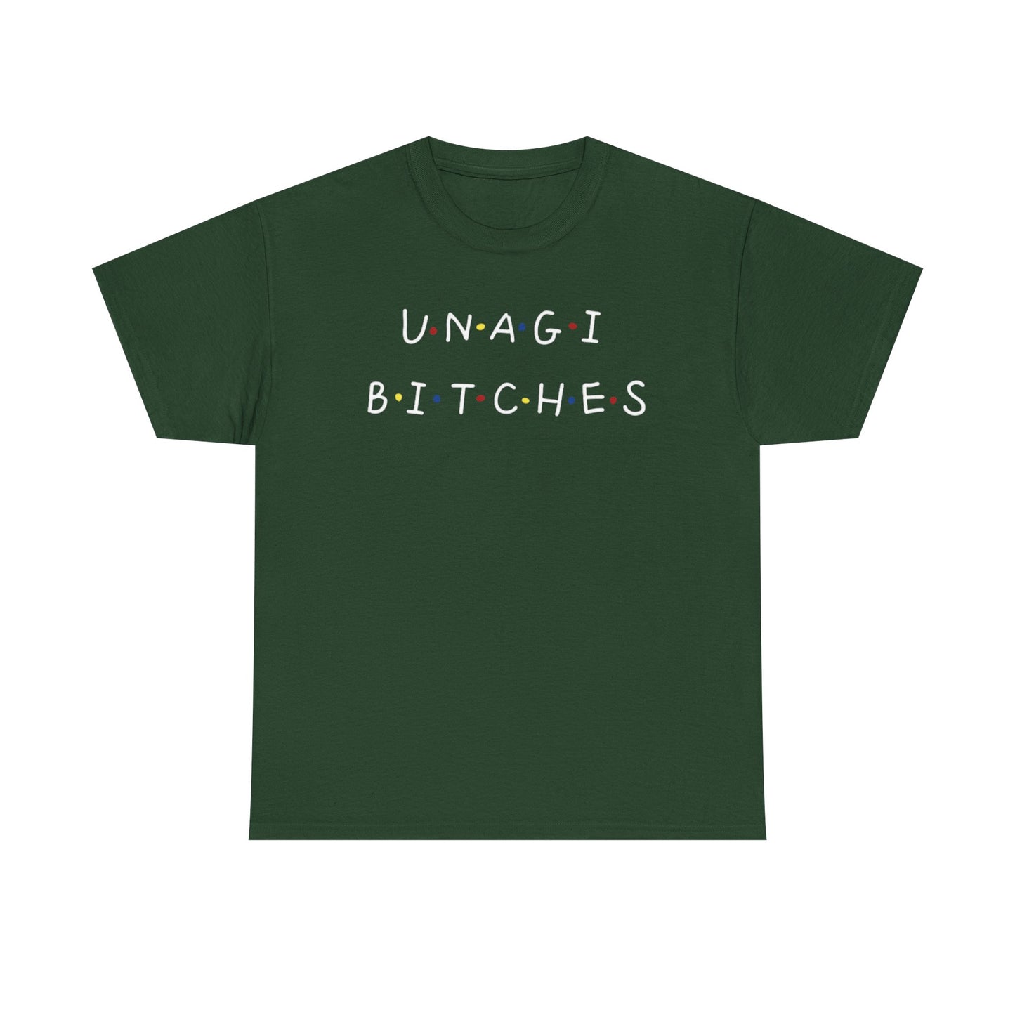 Unagi Bitches Graphic Tee — Funny Sushi-Inspired Quote T-Shirt
