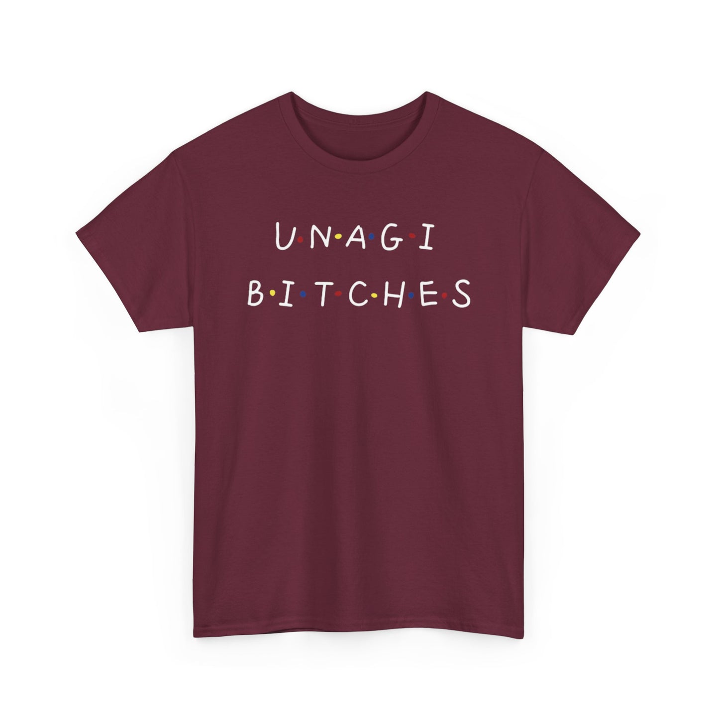 Unagi Bitches Graphic Tee — Funny Sushi-Inspired Quote T-Shirt
