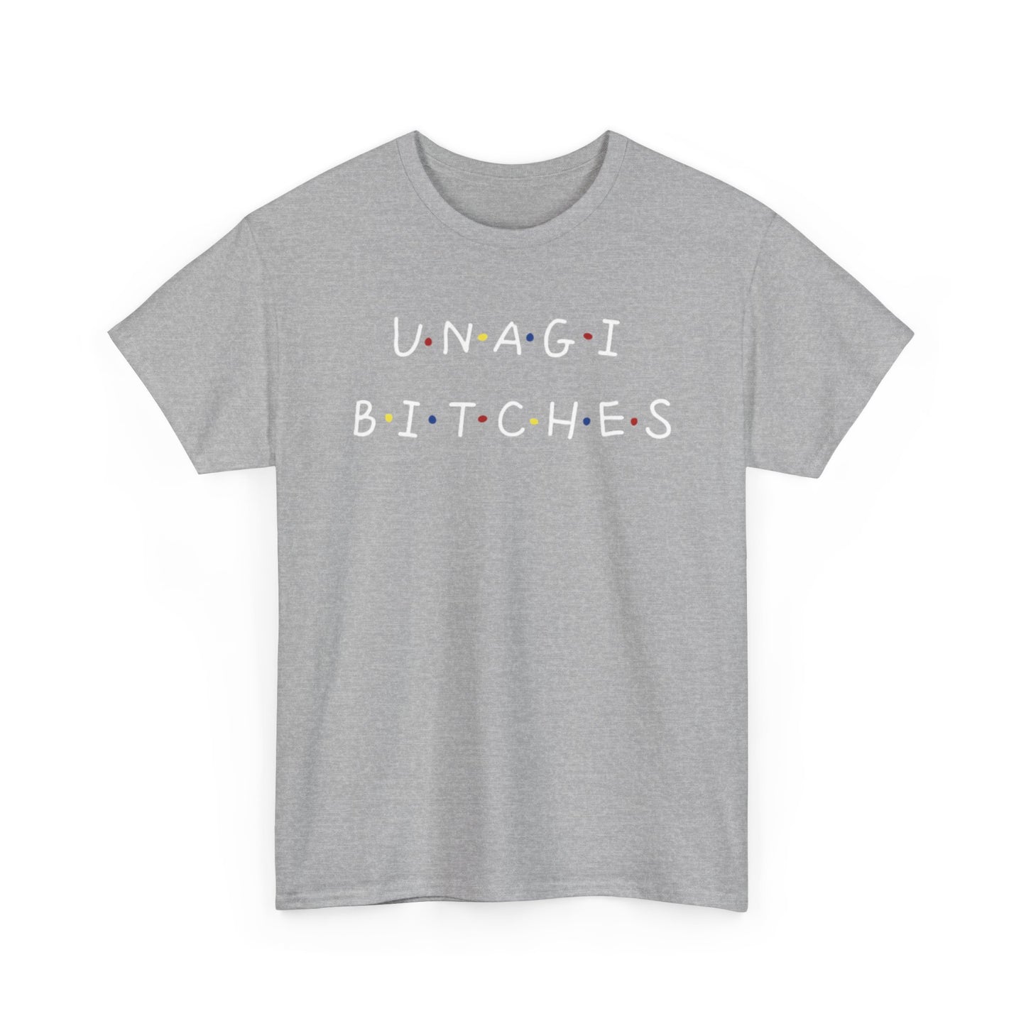 Unagi Bitches Graphic Tee — Funny Sushi-Inspired Quote T-Shirt
